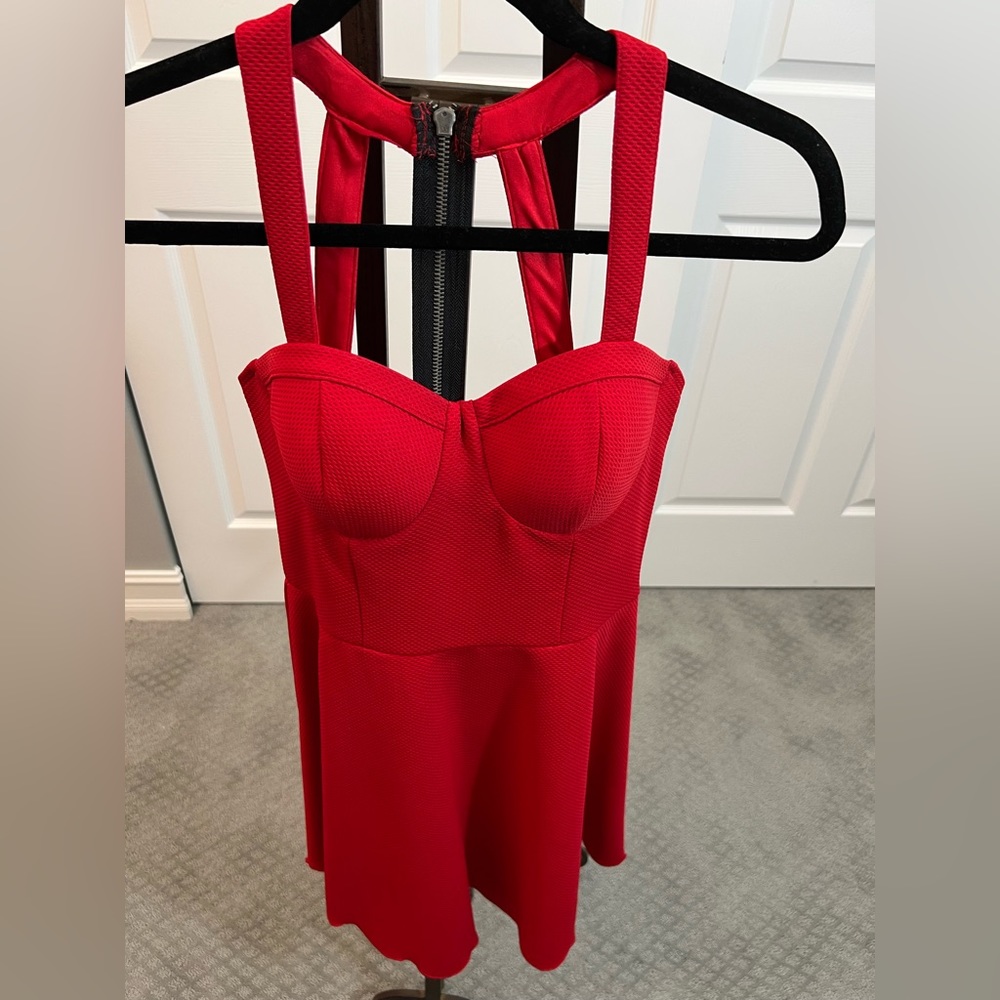 🔥🔥Sexy Material Girl Red dress! Perf sexy Red Dress